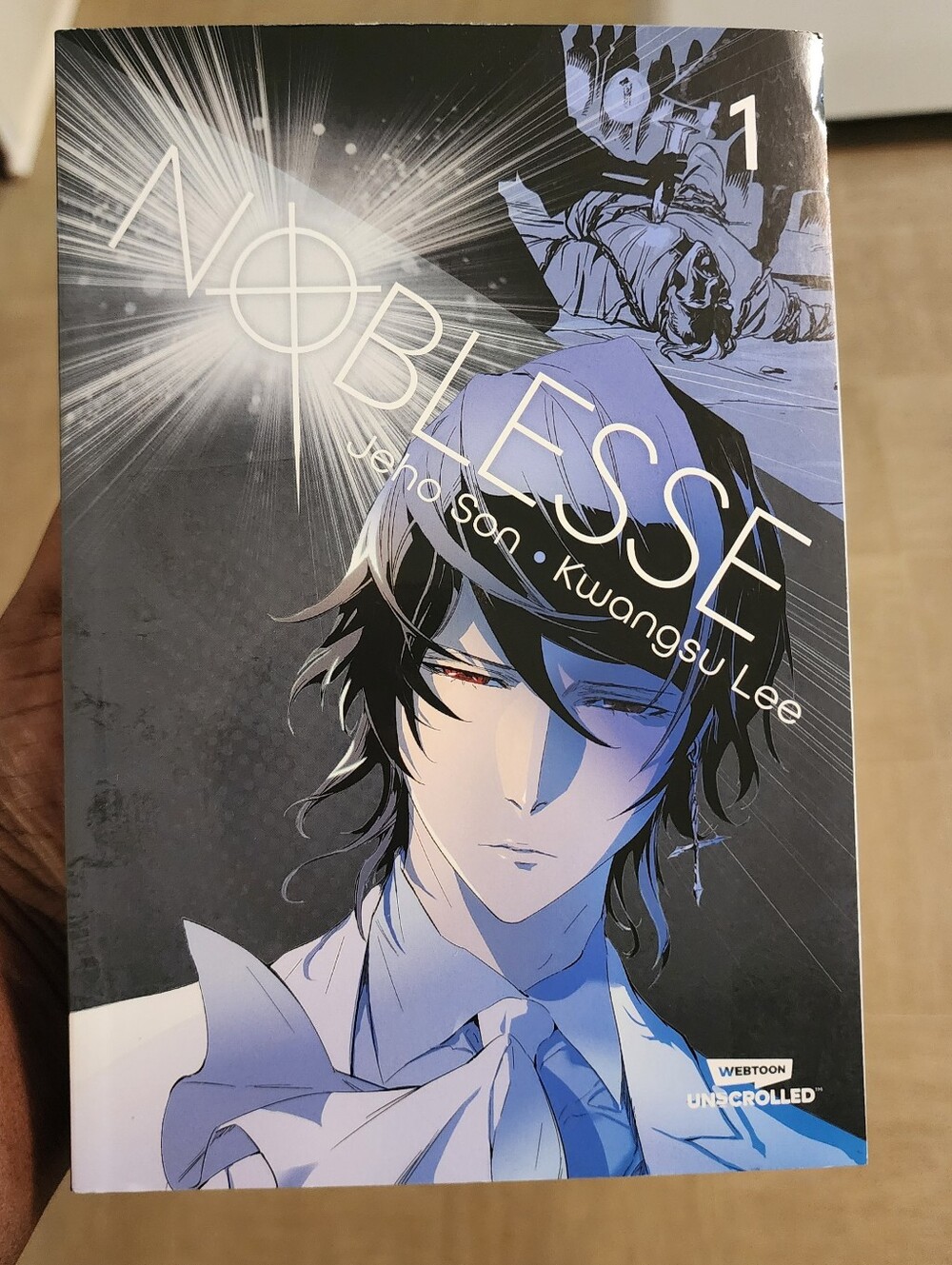 NEW Noblesse Vol 1 WEBTOON Unscrolled Graphic Novel Manga Book